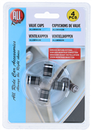 5800136 ALLRIDE Čepičky na ventilky Smile, 4 ks