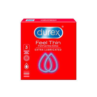 Feel Thin Extra Lubricated 3 ks
