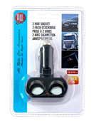 5801013 ALLRIDE Zásuvka zapalovače dvojitá 12/24 V