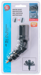 5801016 ALLRIDE Zásuvka zapalovače 12/24 V max 8 A, redukce