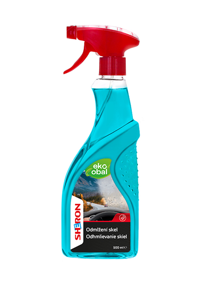 Odmlžení skel 500 ml rPET- rozpr.