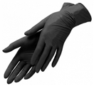 Mercator RD30104004L Nepudrované nitrilové rukavice ČERNÉ, velikost L, balení 100
