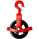 139278 Kladka zednická S, 500/0,5 t, C hák, kryt