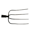 139341 Vidle kované „bavorky“, 4 hroty, bez násady