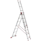 ENPRO 144630 Žebřík Al, 3 x 11 příček, 3,15 - 7,11 m univerzální, ALVE ENPRO 6611