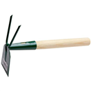 144704 Motyčka plochá 2 zubá, s násadou 25 cm, FED