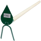 144739 Motyčka špičatá 2 zubá, s násadou 100 cm, FED