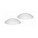 Walteco 148406 Zarážka dveřní, O 60 mm, transparentní, 2 ks