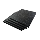 Walteco 148438 Podložka antivibrační, 100 x 100 mm, 4 ks