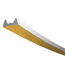 Trelleborg 148788 Těsnění TLT do oken a dveří, profil K 6 B, 9 x 4 mm, bílé, 2 x 3 m