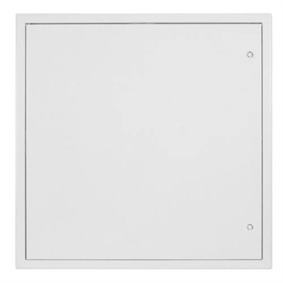 Dvířka revizní kovová RDK, 800 x 800 mm, bílá 0142/P