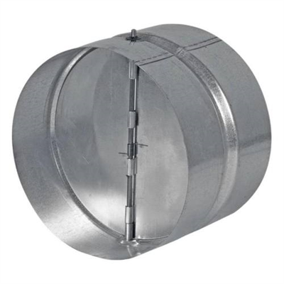 Klapka zpětná kovová ZKK, O 125 mm 0642