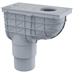 Lapač střešních splavenin přímý DN O 125/110 mm, šedá, ENPRO