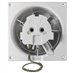 Ventilátor stěnový axiální s časovačem, 100 mm, AV DRIM T 09