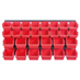Organizér závěsný s 28 boxy, 800 x 165 x 400 mm