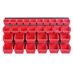Organizér závěsný s 30 boxy, 800 x 165 x 400 mm