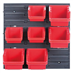 Organizér závěsný se 7 boxy, 400 x 110 x 400 mm