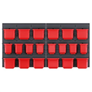 KISTENBERG 150133 Organizér závěsný s 20 boxy, 800 x 165 x 400 mm