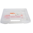 150185 Organizér na bity NORT, 290 x 190 x 35 mm, průhledný