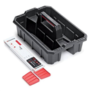 KISTENBERG 150414 Přepravka na nářadí s přepážkami CARGO PLUS, 300 x 300 x 133 mm, Kistenberg