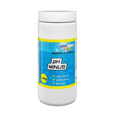 Chemie bazénová, pH minus, 1,4 kg, SILCO