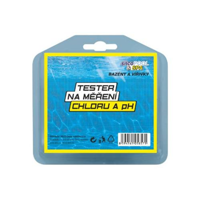 Chemie bazénová, Tester na pH + chlor, SILCO