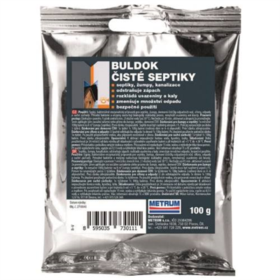 Čistič septiků, 100 g, BULDOK