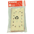 STAYER 37712.130 Papír brusný k bruskám LOM 185, 93 x 186 mm - zrno 100, 10 ks, STAYER