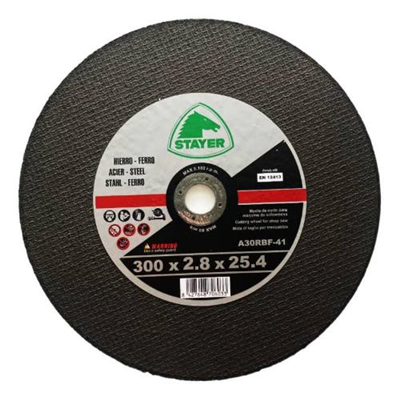 Kotouč řezný na železo T41, 300 x 2,8 x 25,4 mm, STAYER