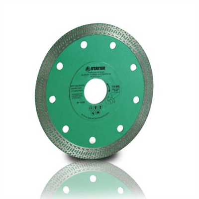 Kotouč diamantový PORCELANICO SUPER TURBO EXTRAFINO PLATINUM, O 115R x 22,2 x 10 mm, STAYER
