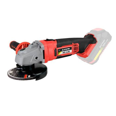 Bruska úhlová aku AG L20, O 125 mm, 18 V (bez baterie a nabíječky), STAYER
