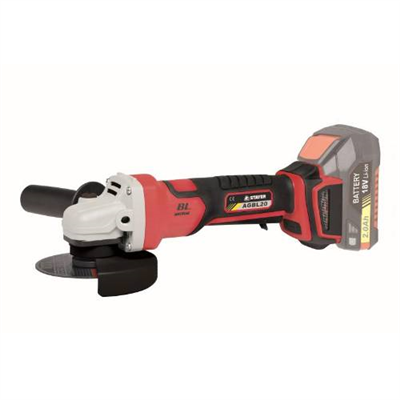 Bruska úhlová aku AGB L20 , O 115 mm, 18 V (bez baterie a nabíječky), STAYER