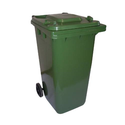 Popelnice plastová, 240 l, zelená