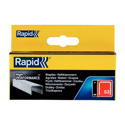 Spony High Performance, 53/10 mm, 2130 ks, blistr, RAPID