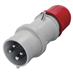 Vidlice 4P, 16A / 400V, IP44
