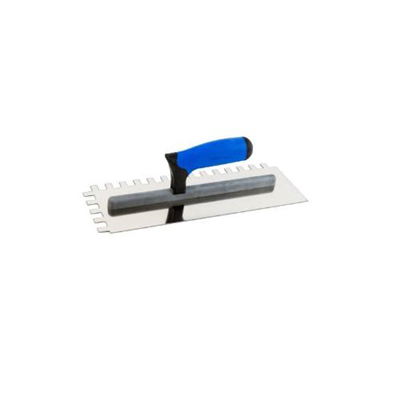 Hladítko nerezové 130 x 355 mm zub 12 x16 mm VELKÝ FORMÁT