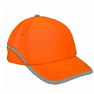 LAHTI PRO L101010S Čepice baseballová univerzální, oranžová, L1010100