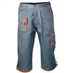 Kalhoty šedé 3/4, vel. 2XL 182-188/106-110, LAHTI PRO