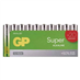 Baterie GP SUPER AAA LR03 20 ks, fólie
