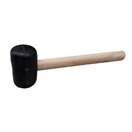 119243 Palice gumová PROFI, 1 kg, 80 mm, dřevěná násada