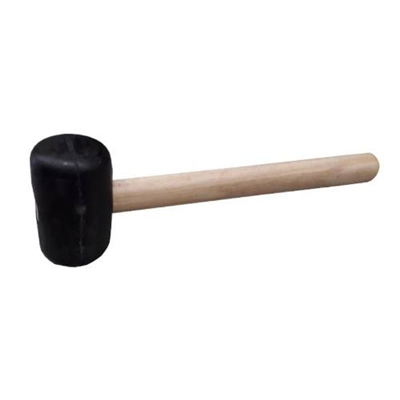Palice gumová PROFI MINI-MAXI, 2 kg, 100 mm, dřevěná násada