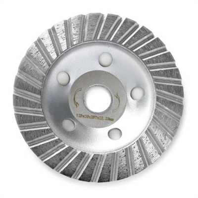 Kotouč diamantový brusný Turbo Abrasive Profi 125 x 22,2 mm, MT