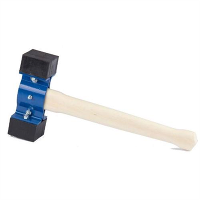 Palice na zámkovou dlažbu, 45 cm / guma 42 mm
