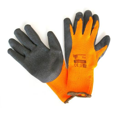 Rukavice pracovní zimní WINTER Fox, vel.10, BRADAS