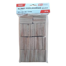 ENPRO 136981 Klínky podlahové dřevěné, 55 x 20 x 10 - 5 mm, 51 ks, ENPRO