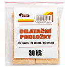 136985 Dilatační podložky dřevěné, 30 ks