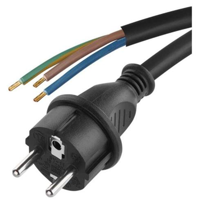 Šňůra flexo gumová, 3 x 1,50 mm2, H05RR-F, 3 m
