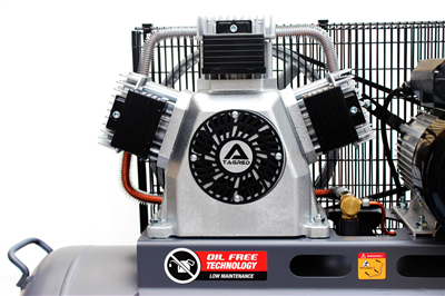 AKČNÍ SET SETTA3390M, Bezolejový kompresor s odlučovačem 100l, 230V, 3 písty, 3500W 10 BAR + příslušenství