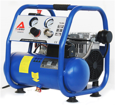 AKČNÍ SET SETTA381M, Bezolejový kompresor 6l, 230V, 2 písty, 1100W + příslušenství