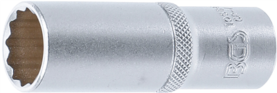 BGS 10686, Nástrčná hlavice, dvanáctihranná, prodloužená 12,5 mm (1/2